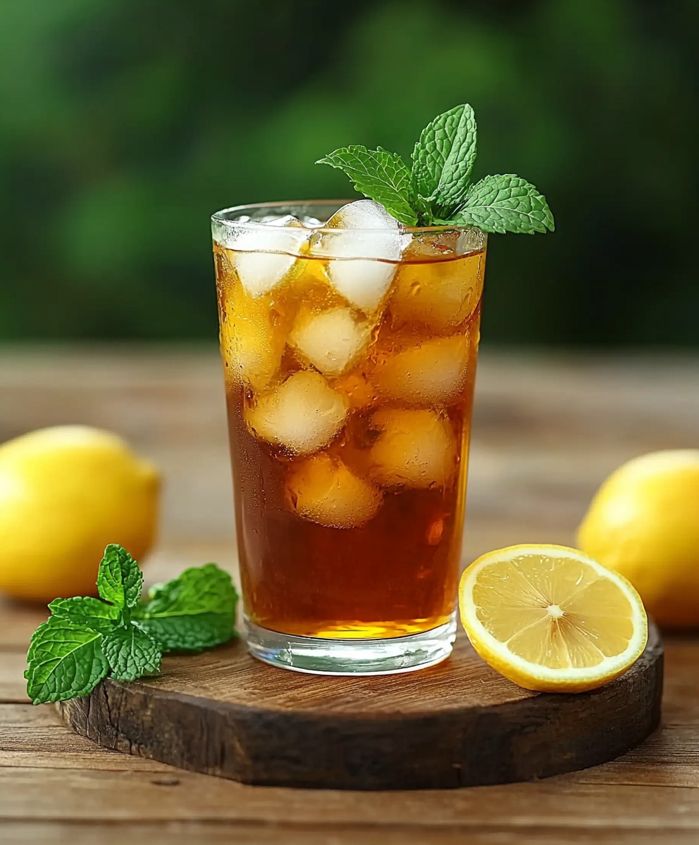Lemon Mint Iced Tea The Ultimate Refreshing Summer Drink Chef Strawberry Lemon Mint Iced Tea The Ultimate Refreshing Summer Drink Chef Strawberry