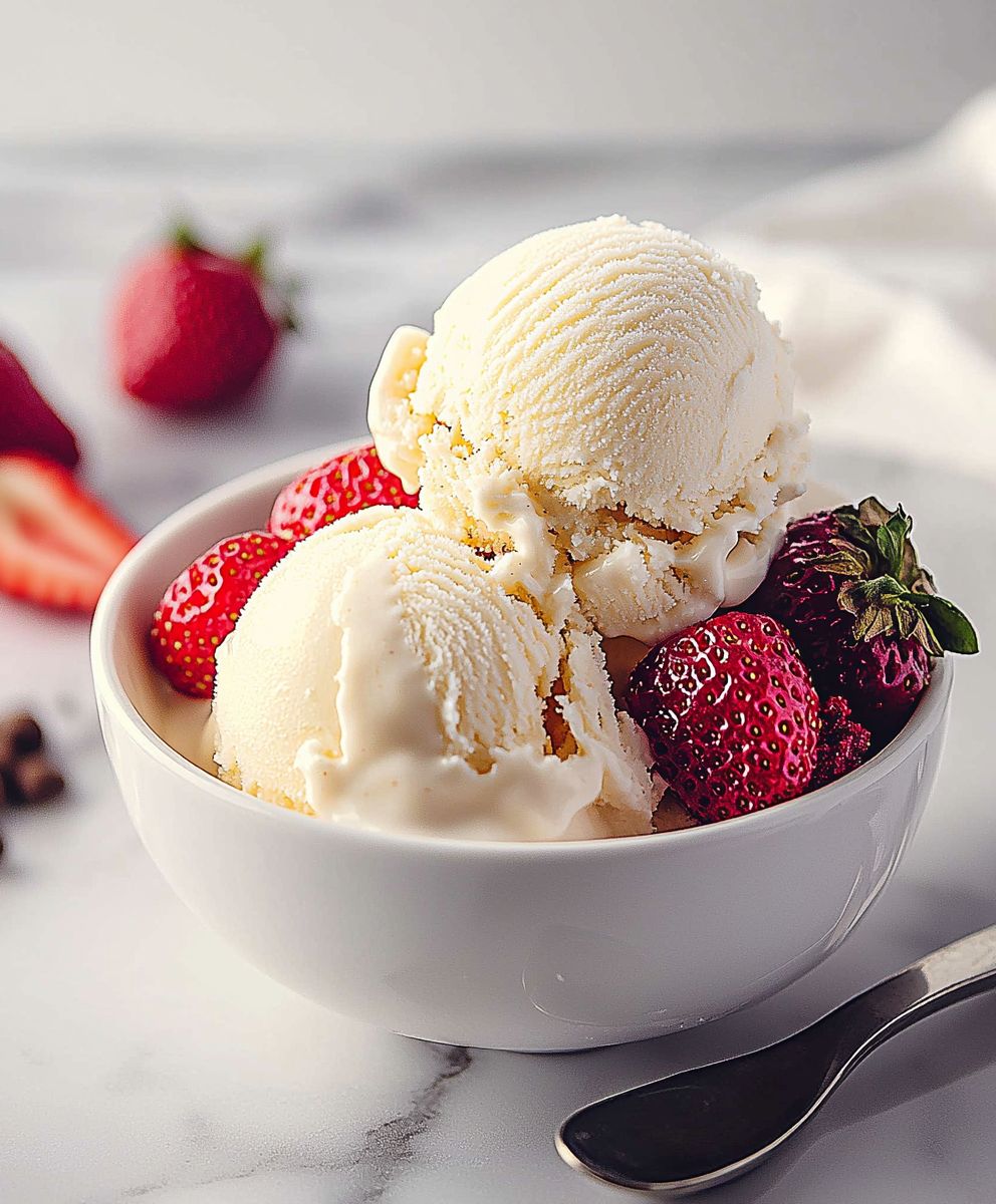 Vanilla Ice Cream Homemade