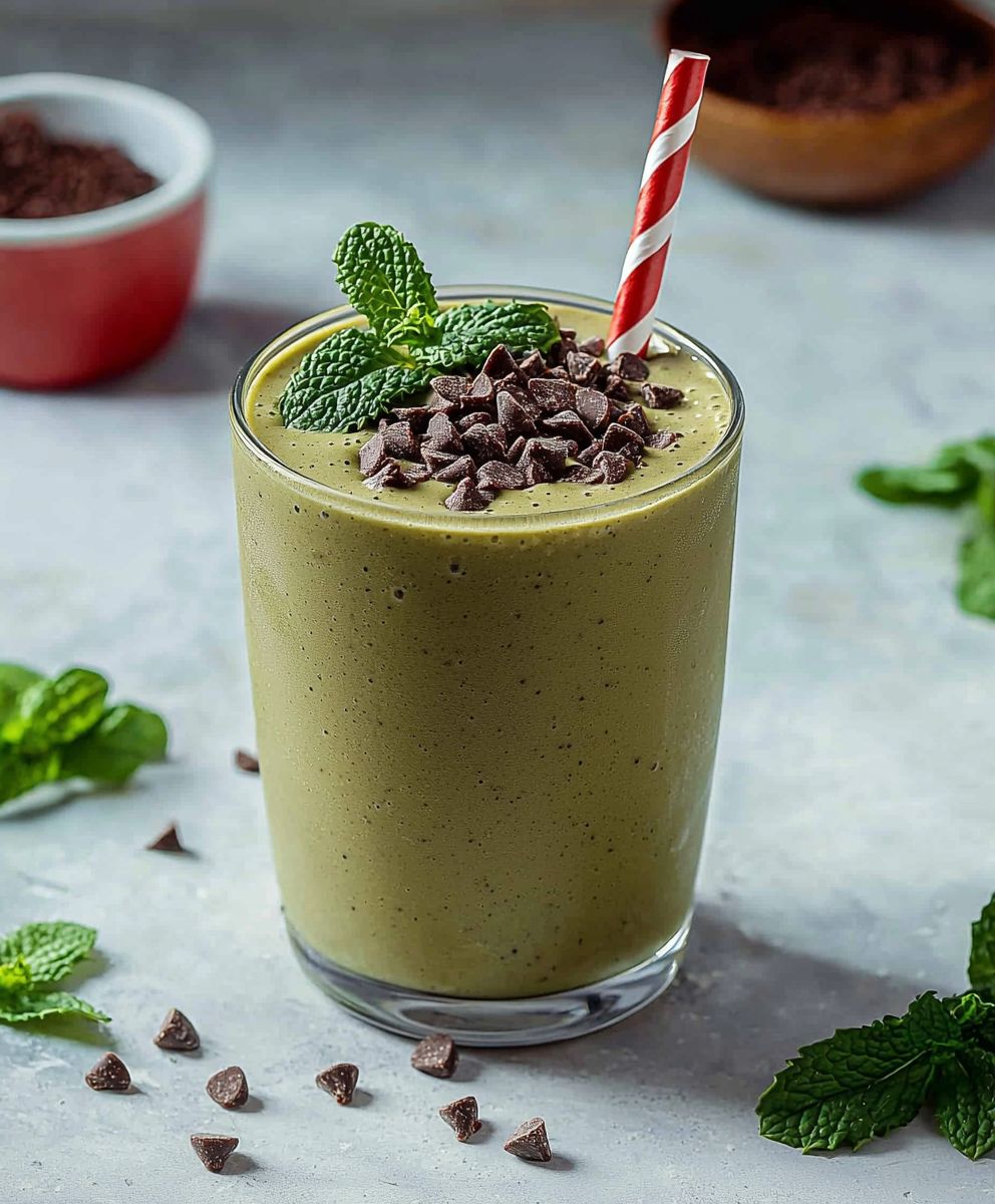 Thin Mint Smoothie