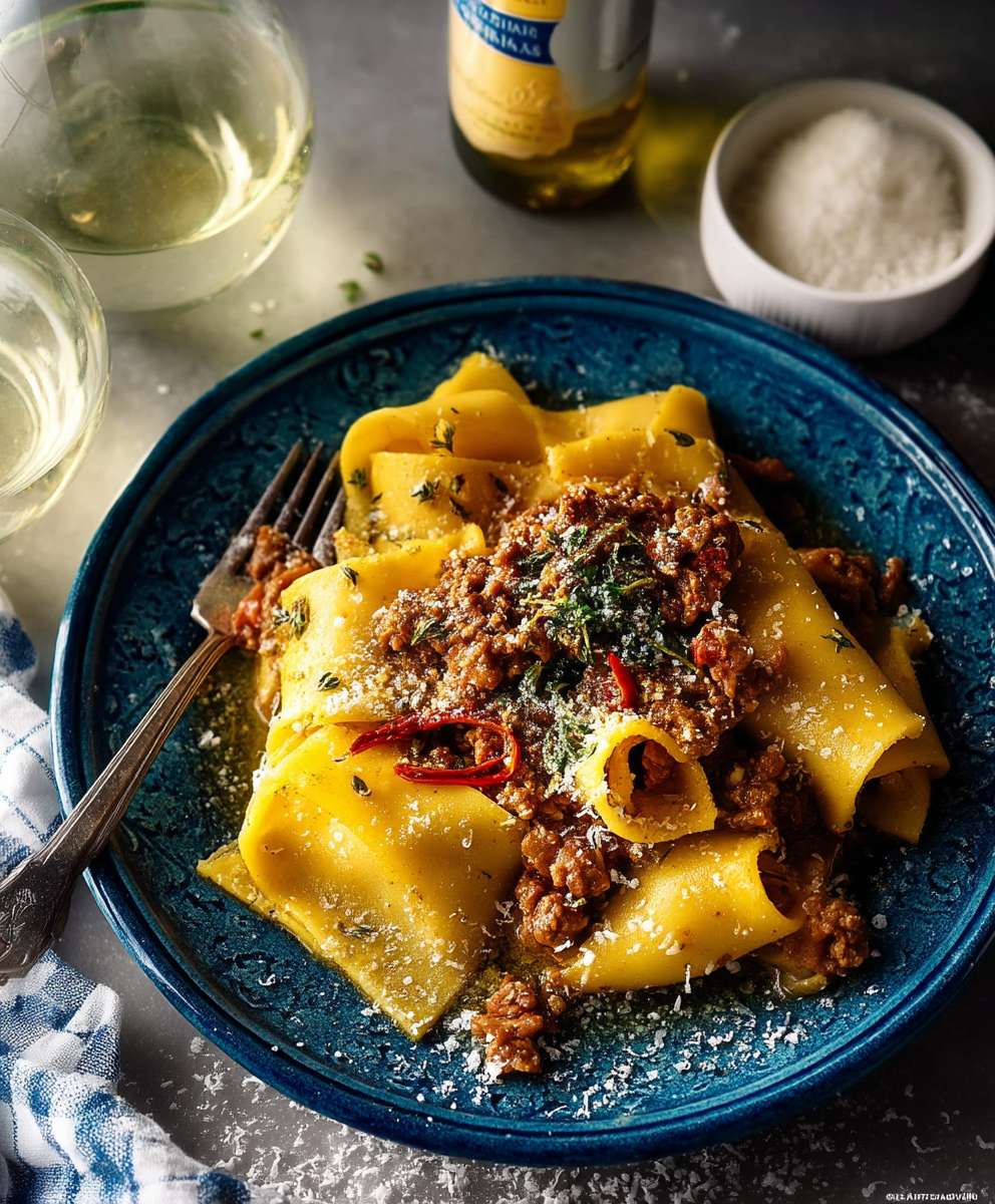 Pappardelle with Ragu
