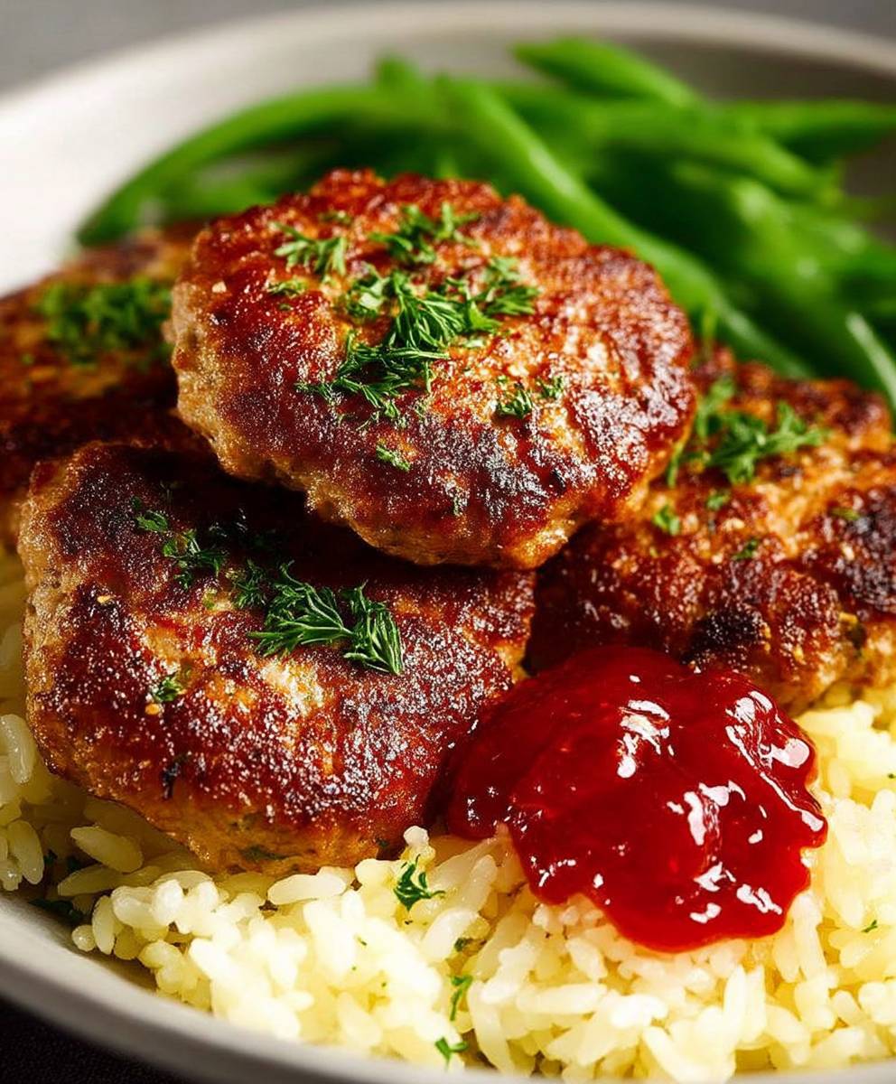 Pork sausage patties