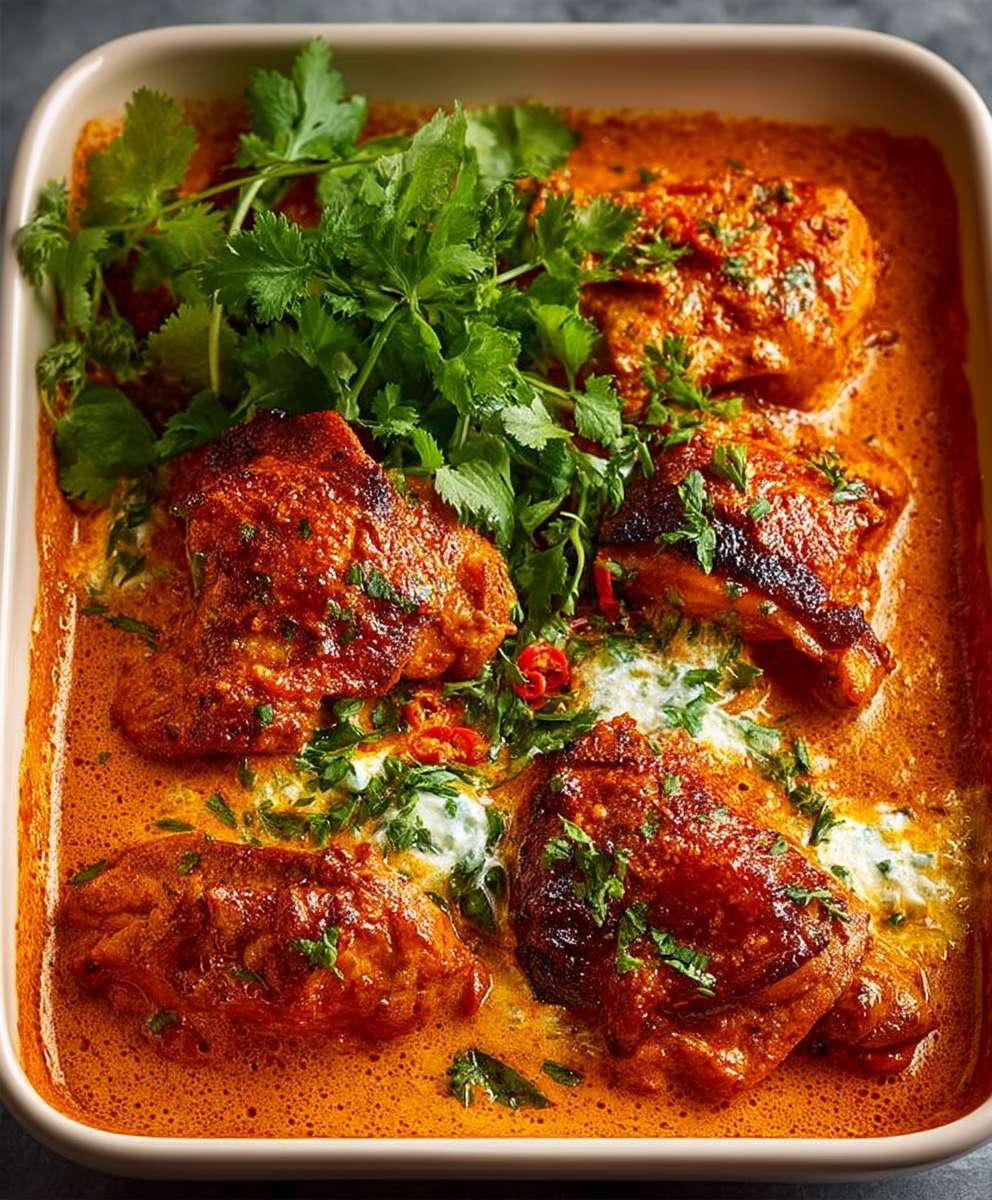 Baked Butter Chicken
