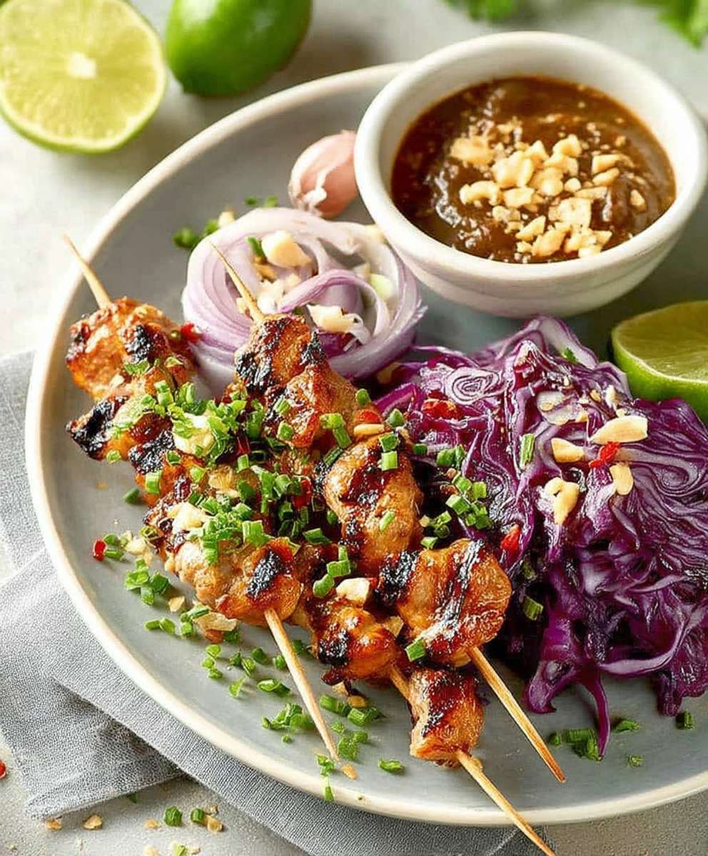 Garlic Butter Red Cabbage Salad