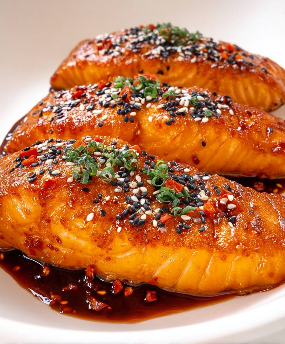 Gochujang Glazed Salmon