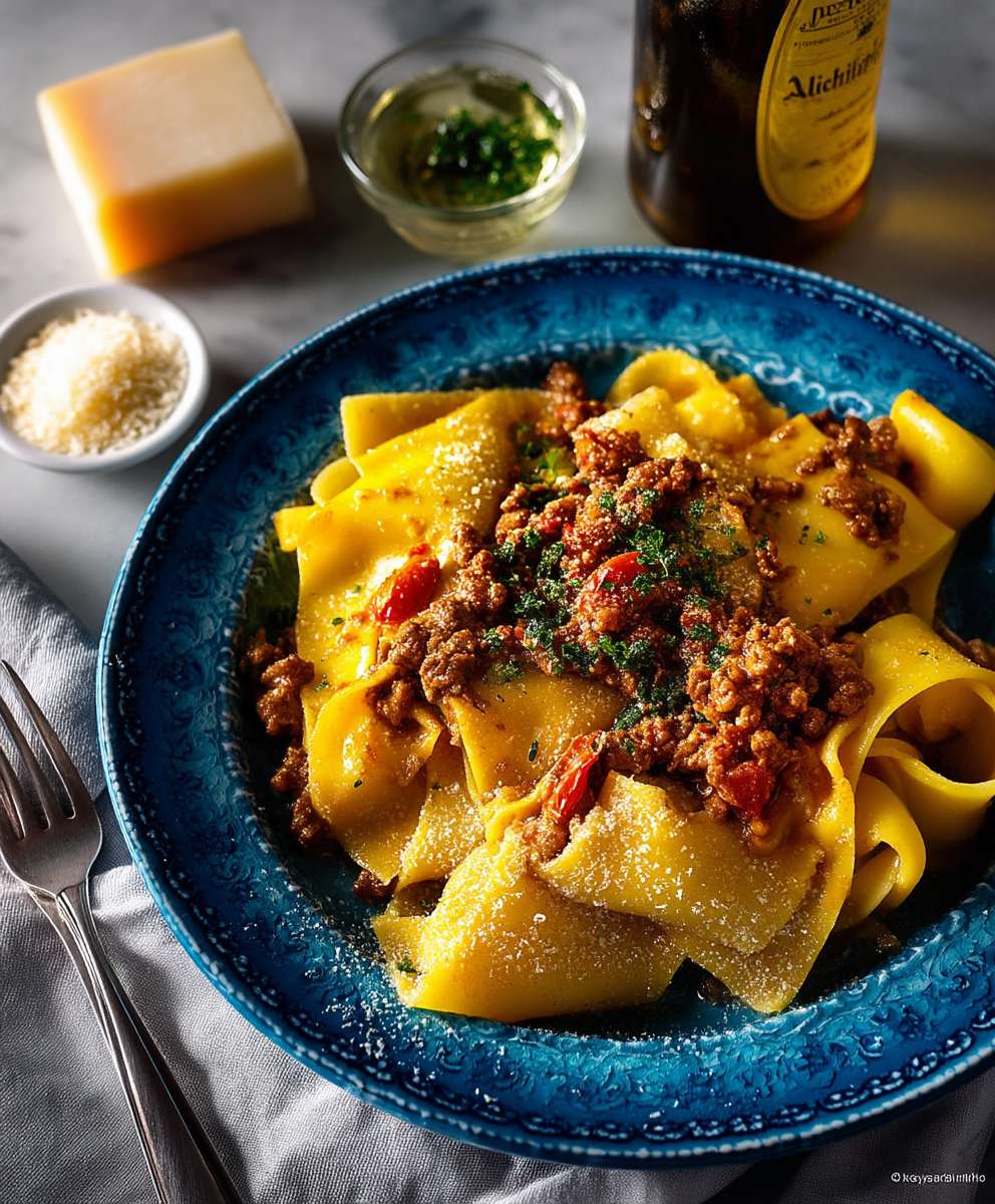 Pappardelle with Ragu
