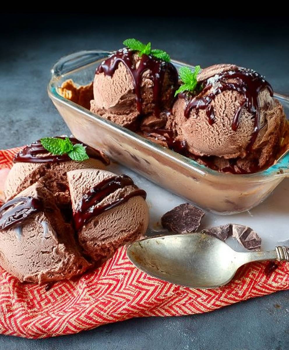 Chocolate Mint Ice Cream