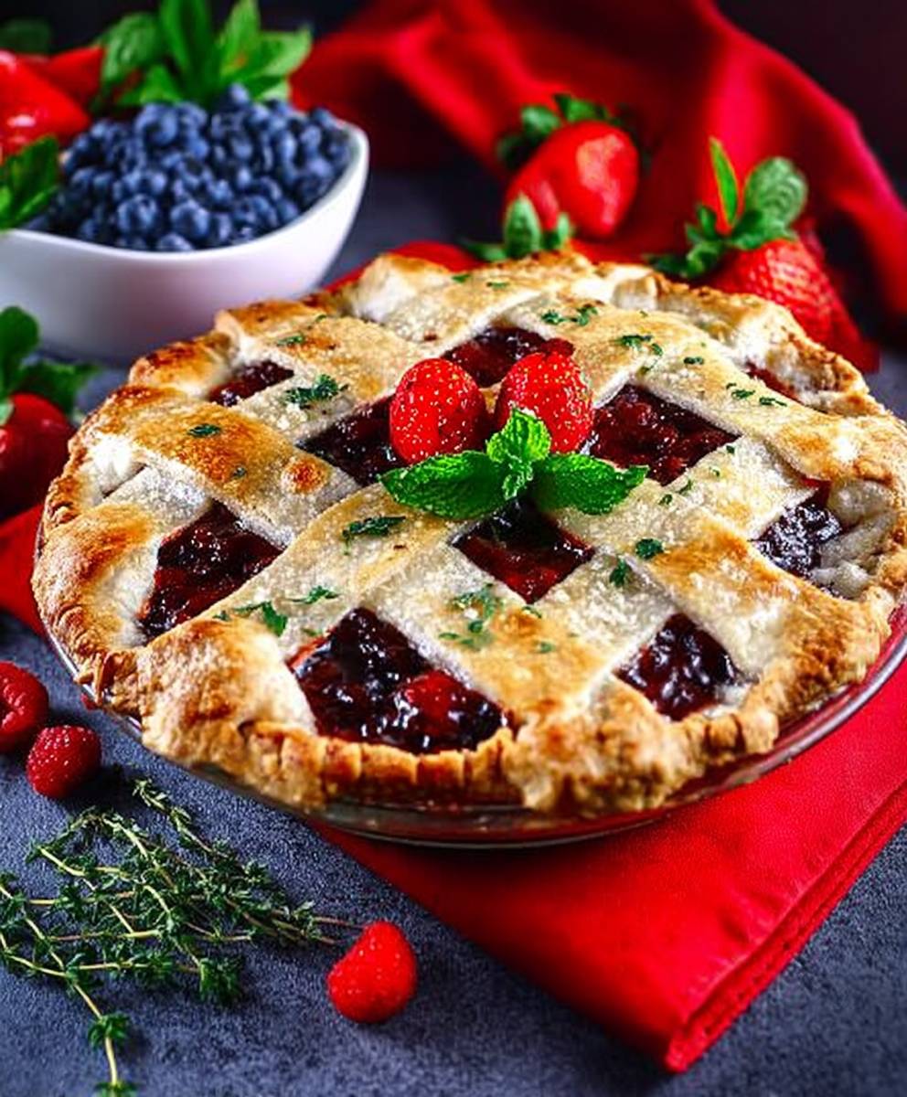 Three sisters pie