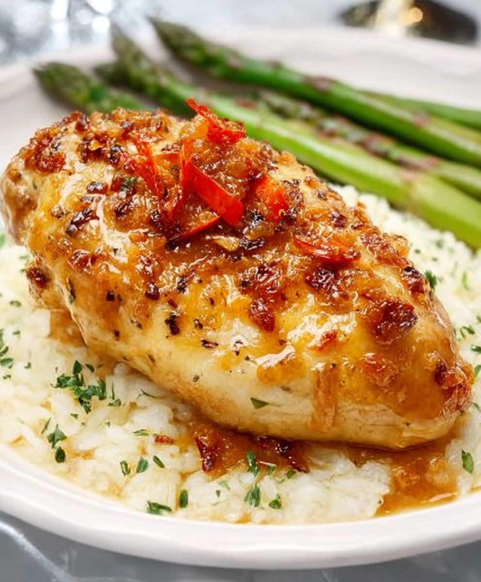 Apricot chicken