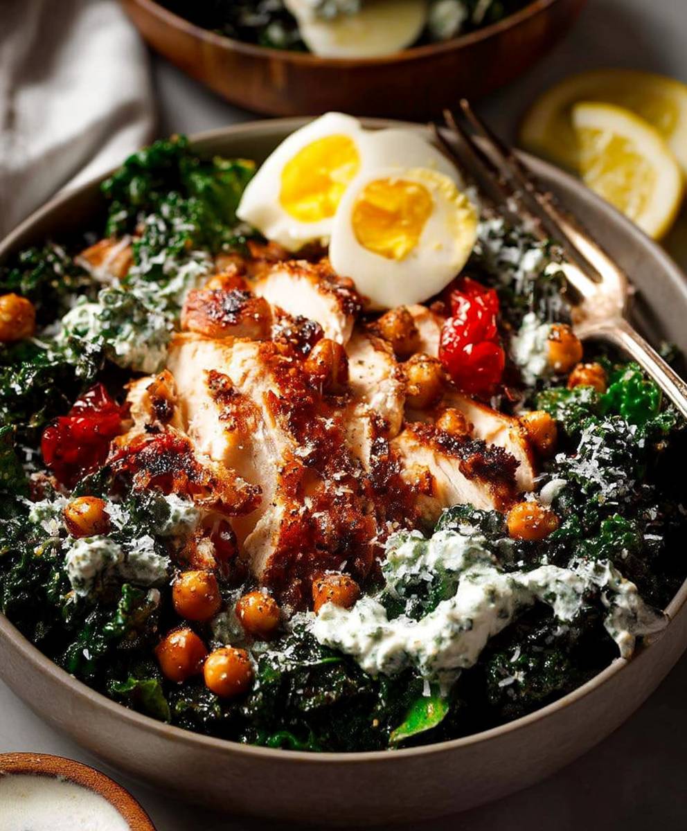 Chicken Kale Salad