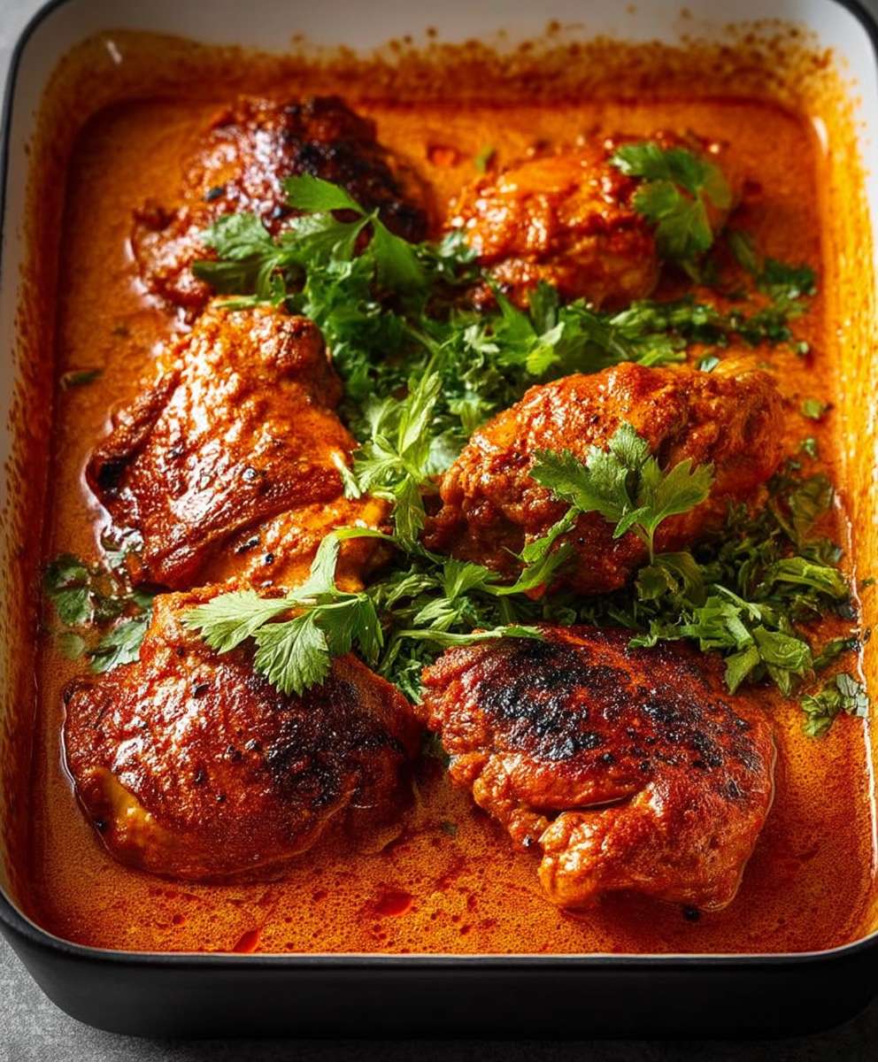 Baked Butter Chicken