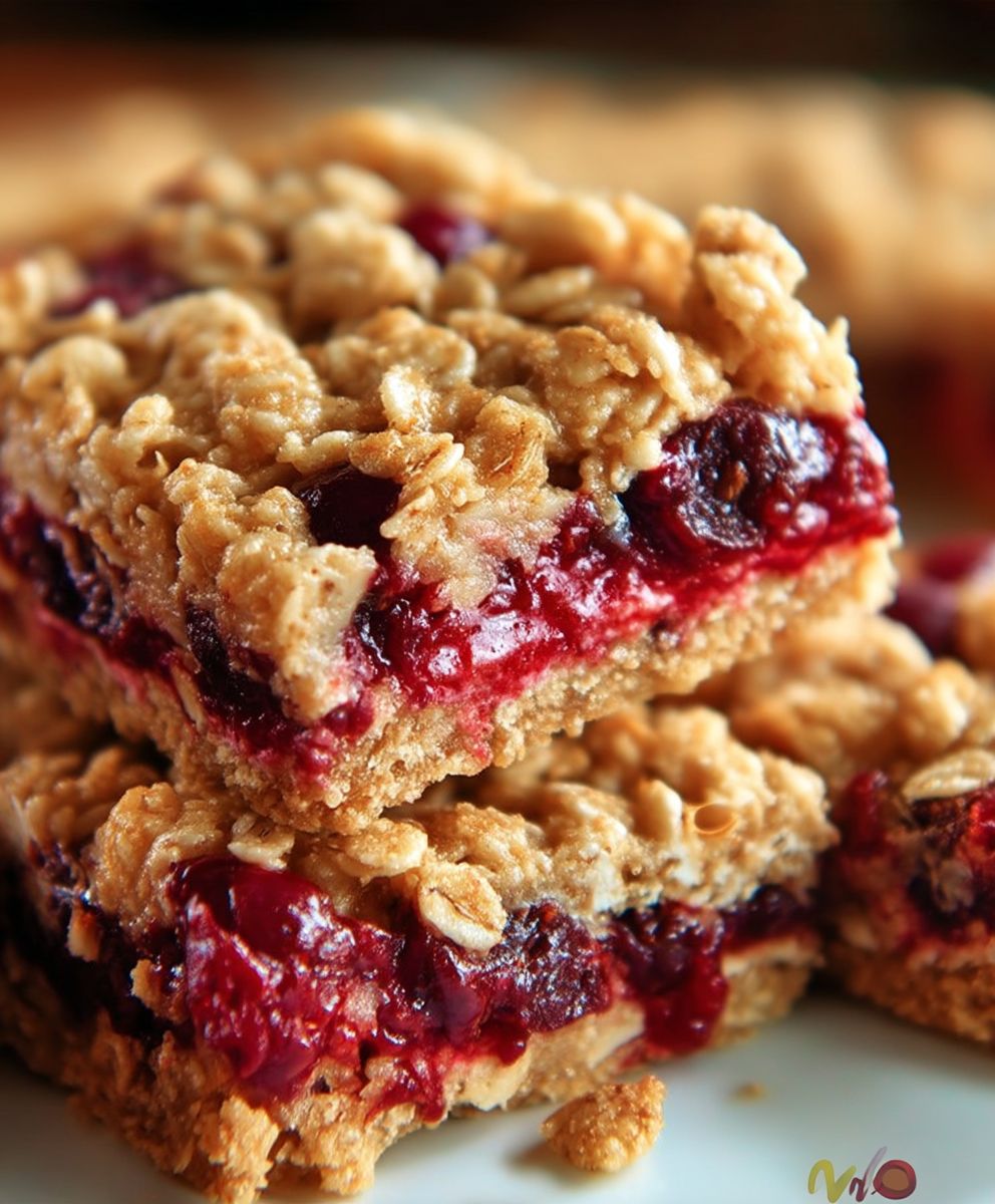 Chewy Oatmeal Bars