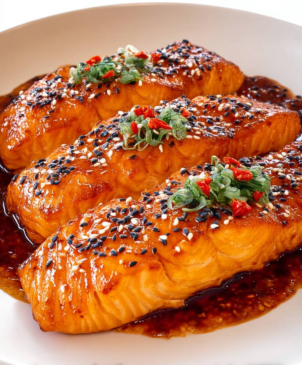 Gochujang Glazed Salmon