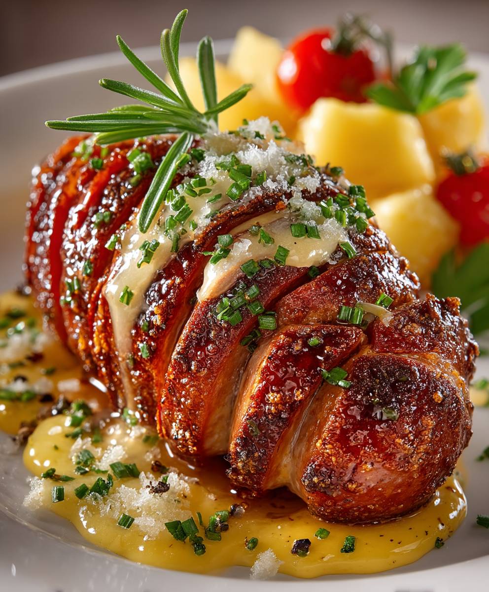 Hasselback Kielbasa