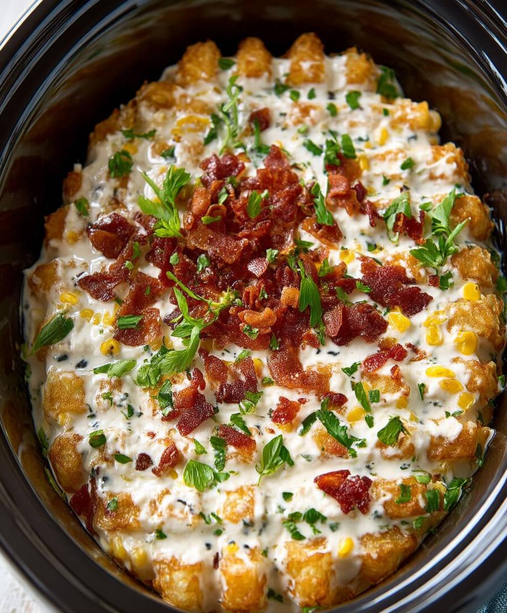 Tater Tot Waffles
