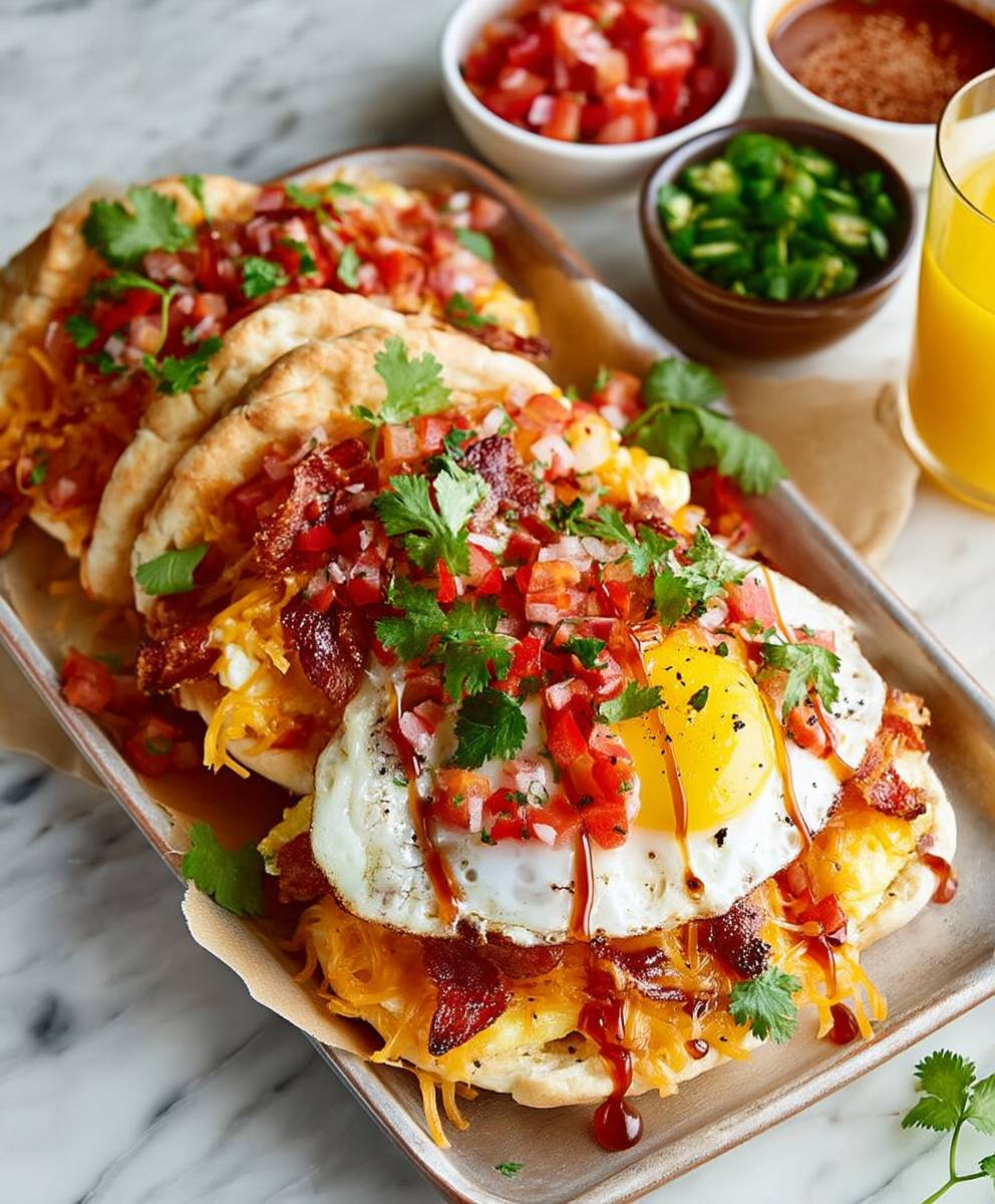 Breakfast biscuit sandwiches