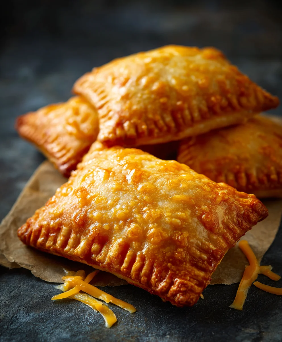 Easy Cheesy Snack Pockets: Delicious Gooey Bites