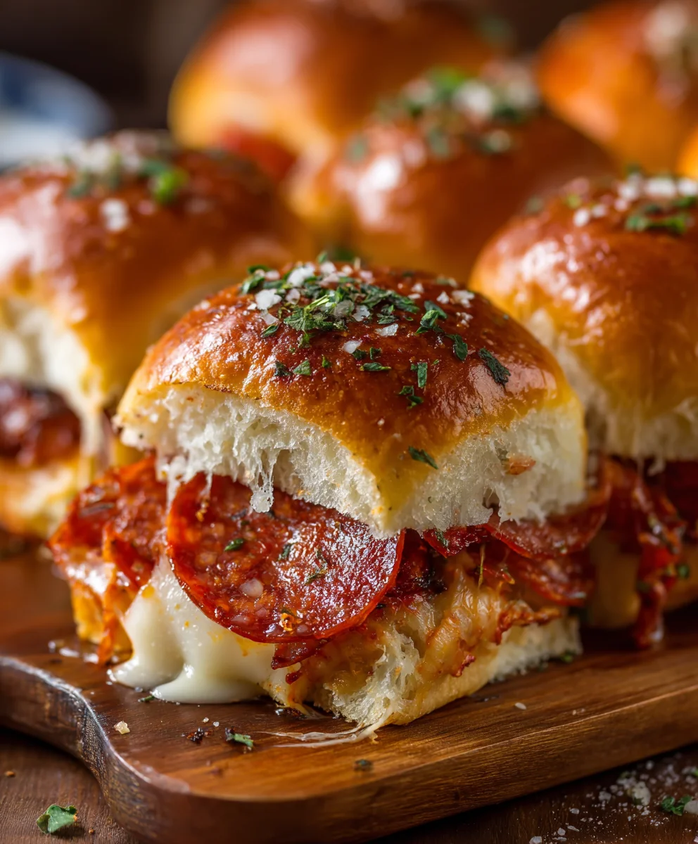 Perfect Beef Pepperoni Pizza Sliders for Any Occasion