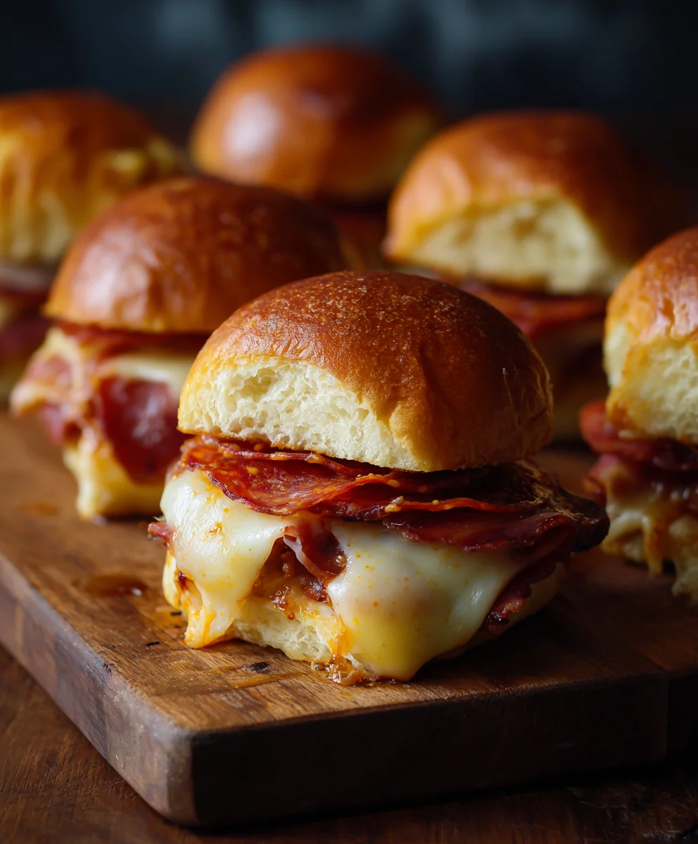 Perfect Beef Pepperoni Pizza Sliders for Any Occasion
