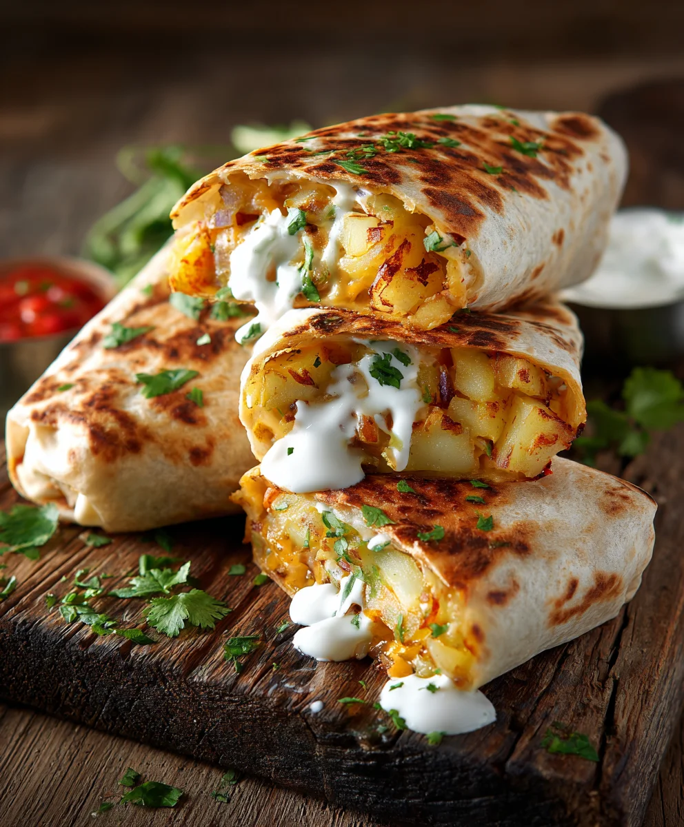 Best Cheesy Potato Burritos Recipe – Family Favorite!