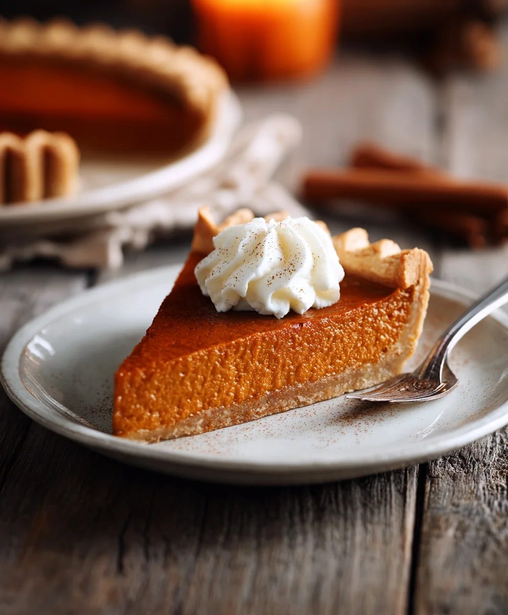 Ultimate Sweet & Creamy Pumpkin Pie