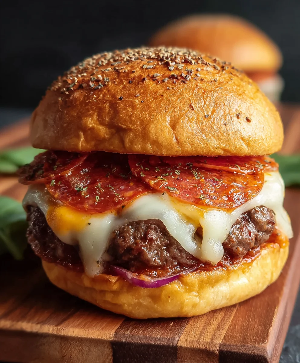 Smoked Pizza Burger Recipe: Ultimate Beef & Cheese Melt