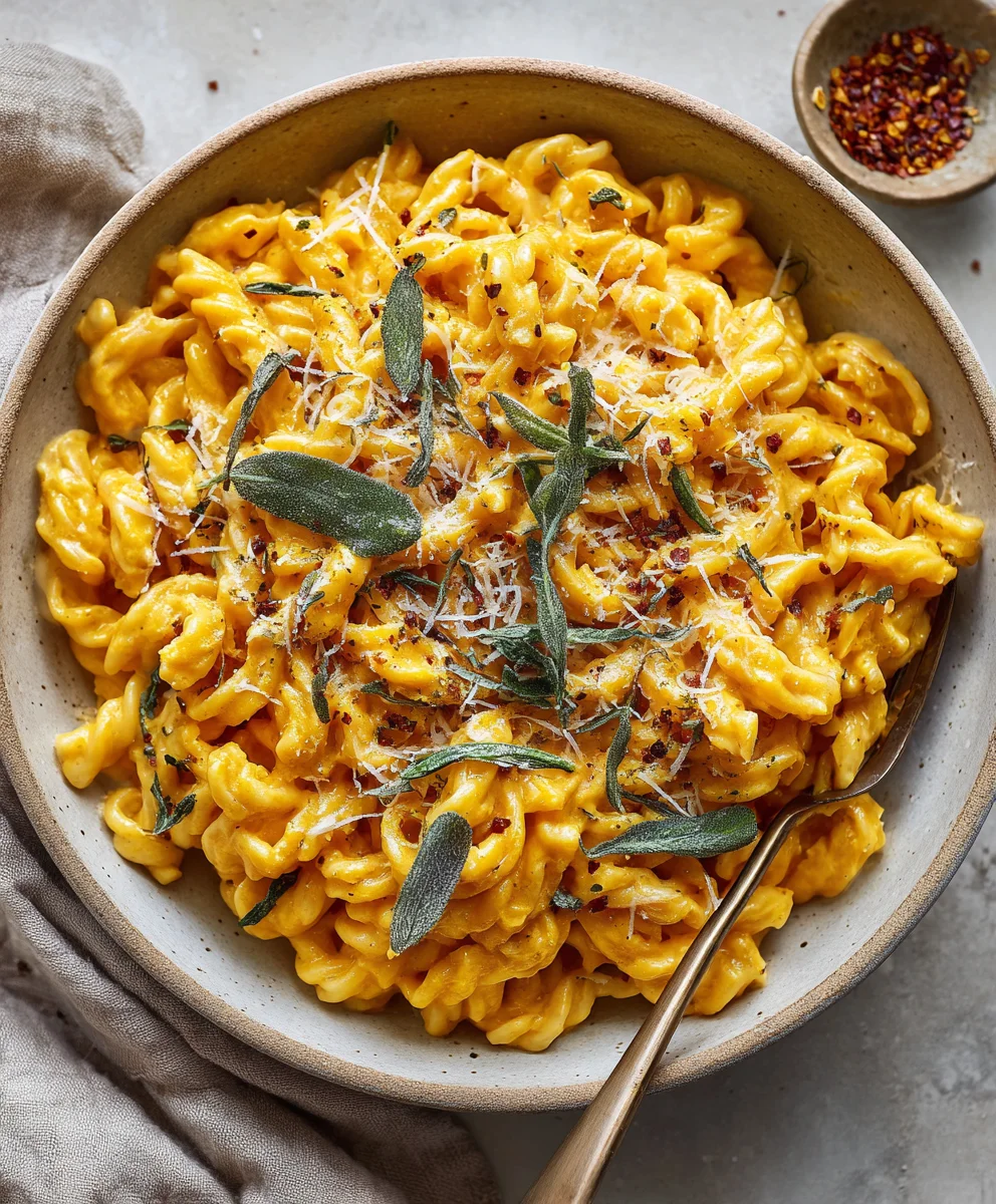 Creamy Pumpkin Pasta
