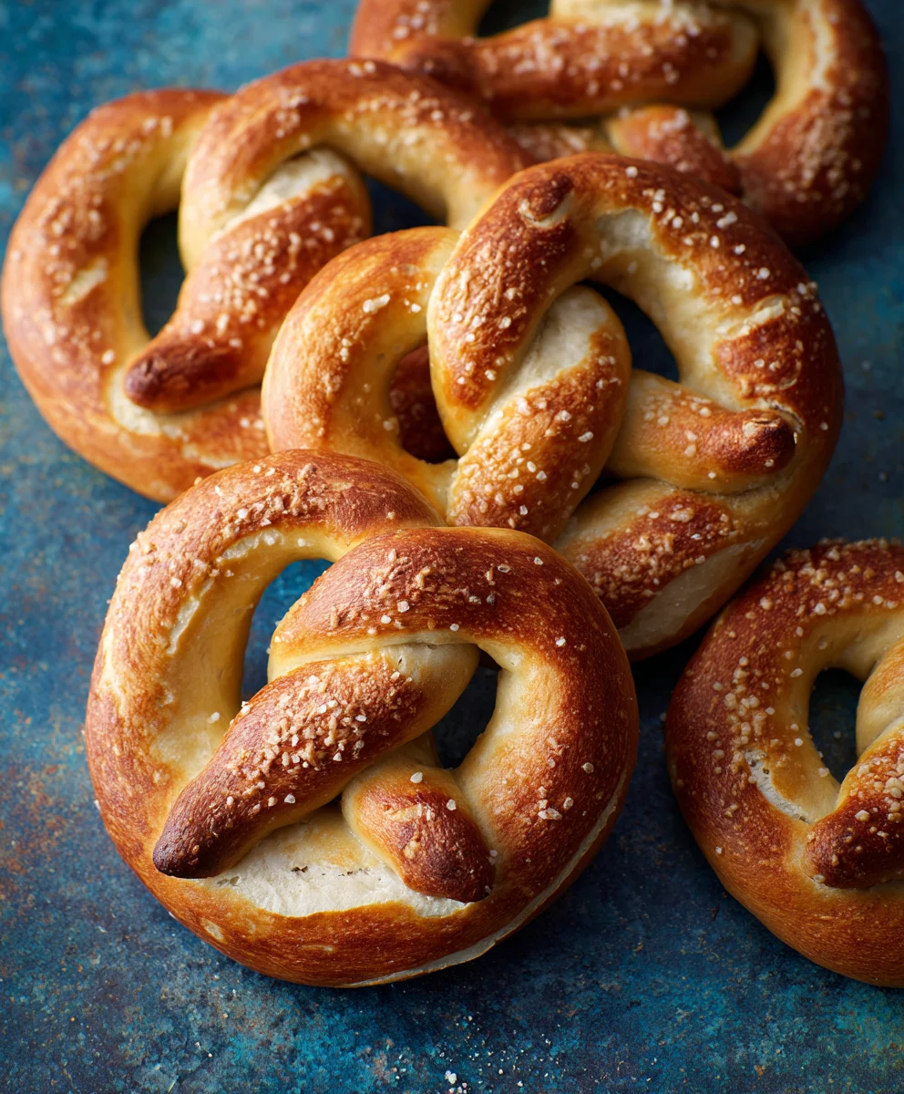 Mozzarella Stuffed Soft Pretzels