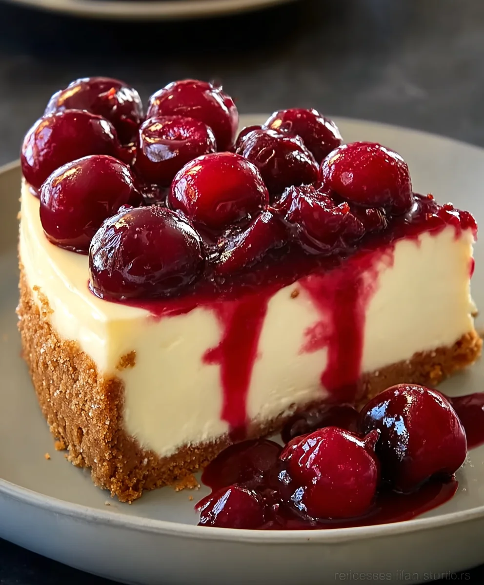 Easy Cherry Cheesecake Recipe: Indulge in Sweet Perfection