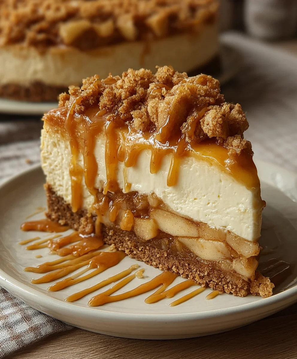No Bake Apple Pie Cheesecake: Easy & Delicious Dessert