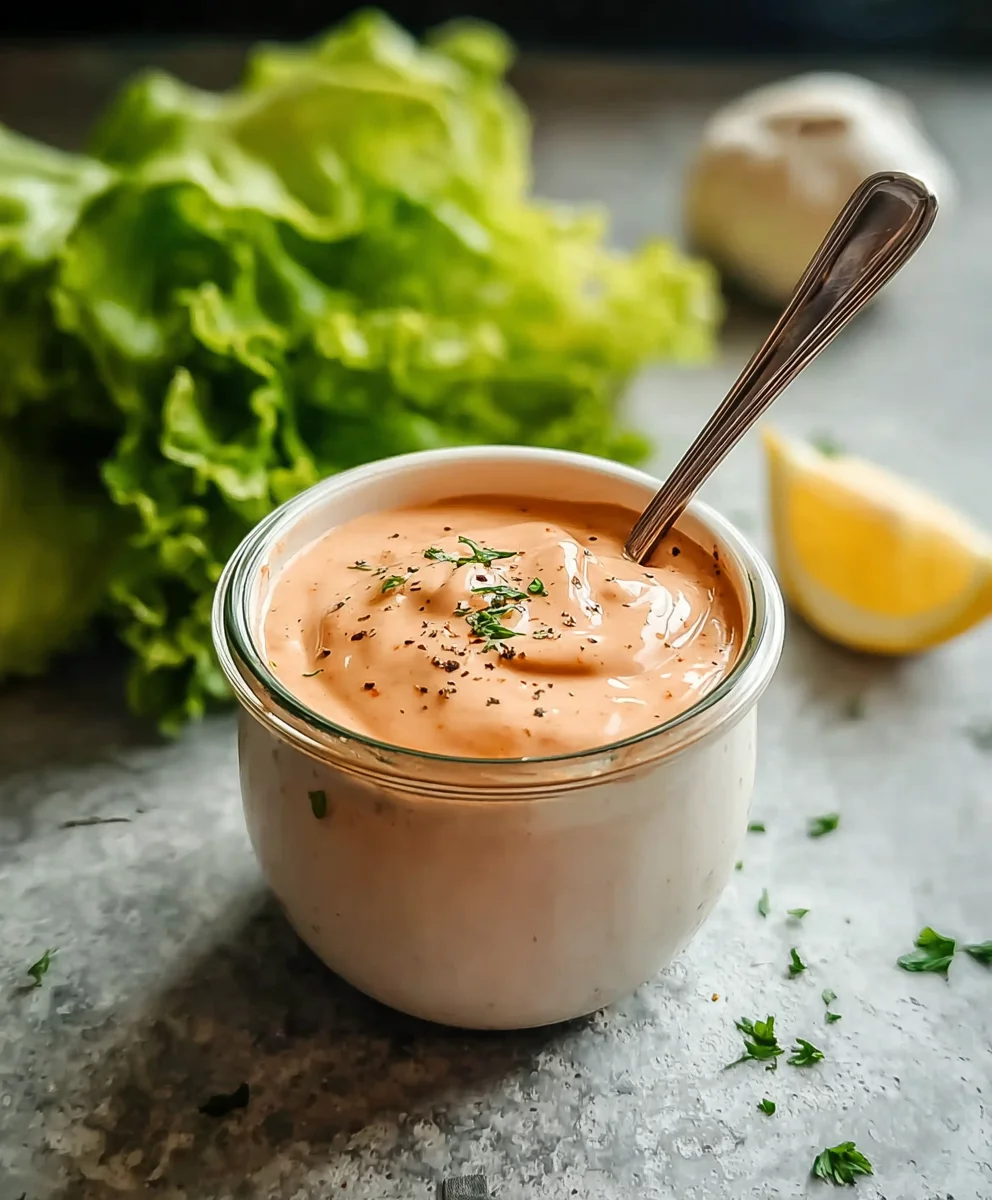 Homemade Thousand Island Dressing