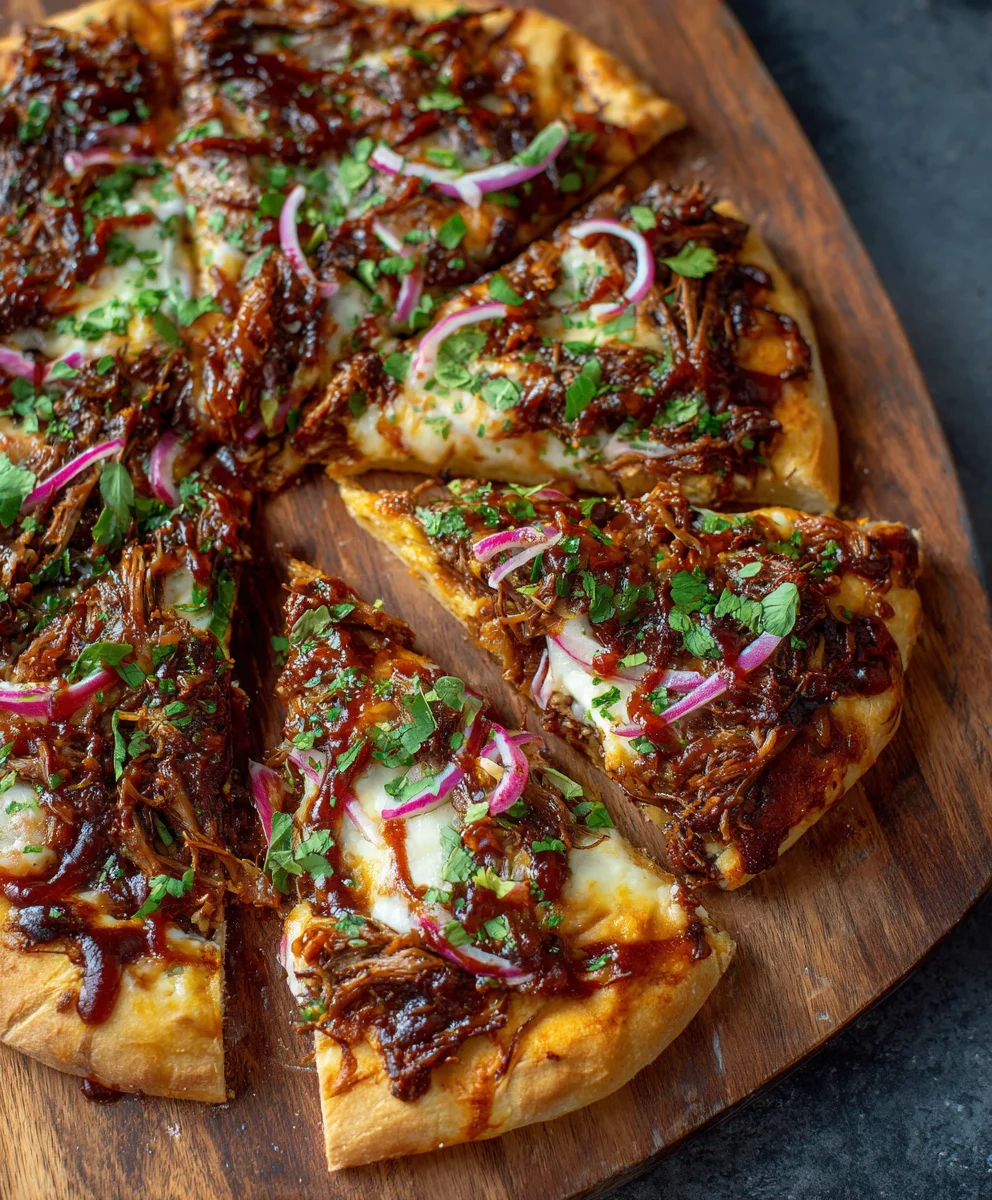 Ultimate BBQ Pulled Pork Pizza