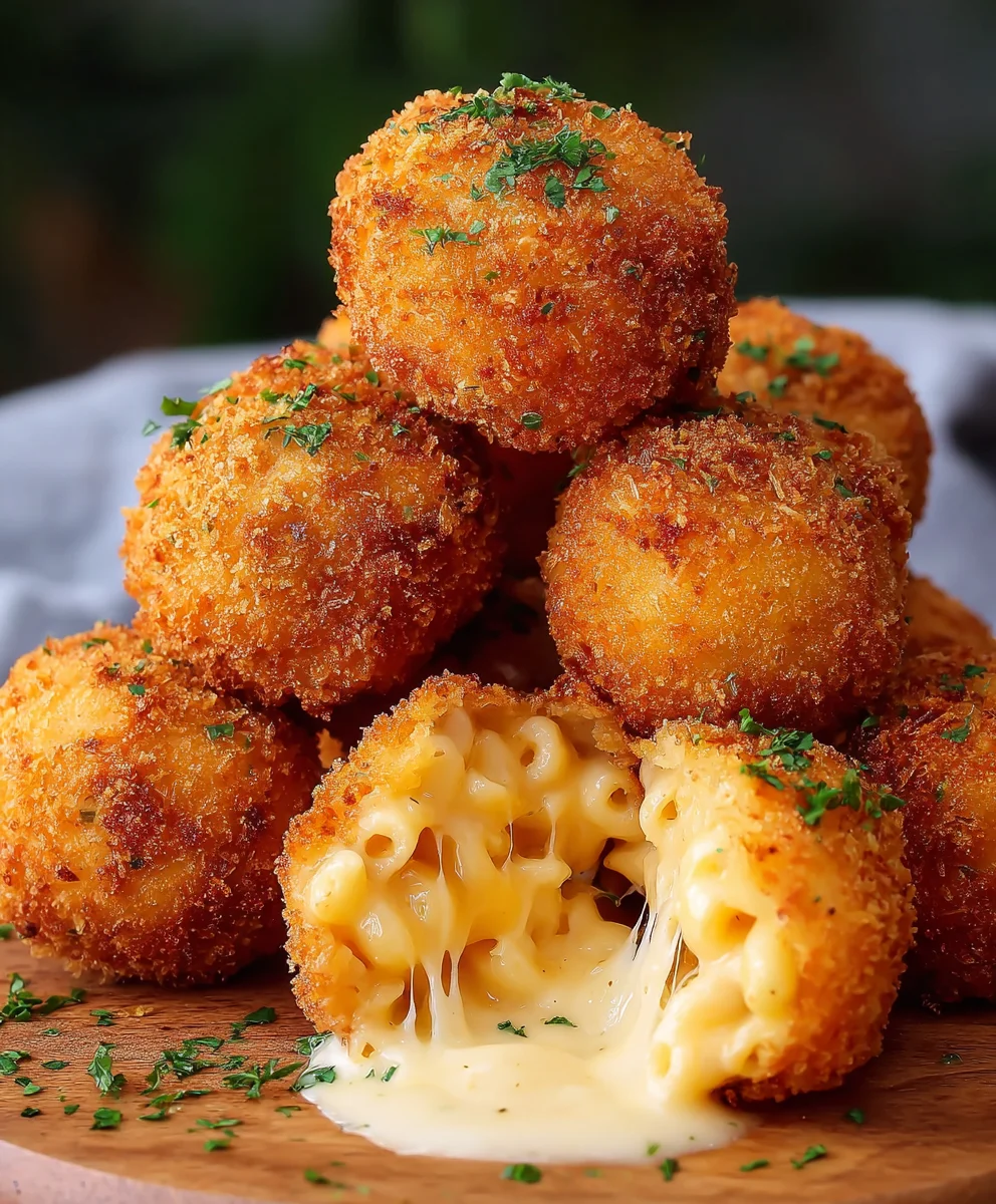 Crispy Fried Mac And Cheese Balls: Your New Favorite Snack!
