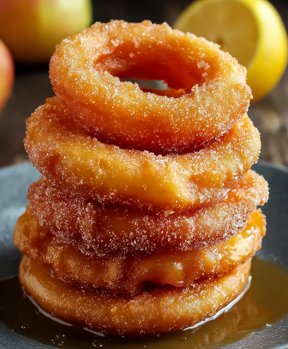 Crispy Fried Apple Rings