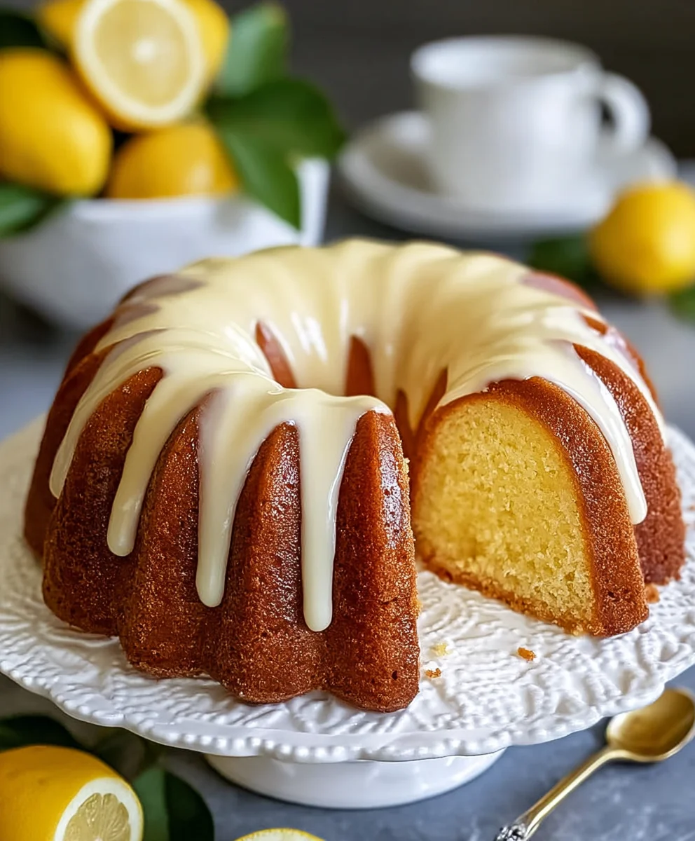 Classic Lemon Bundt Cake