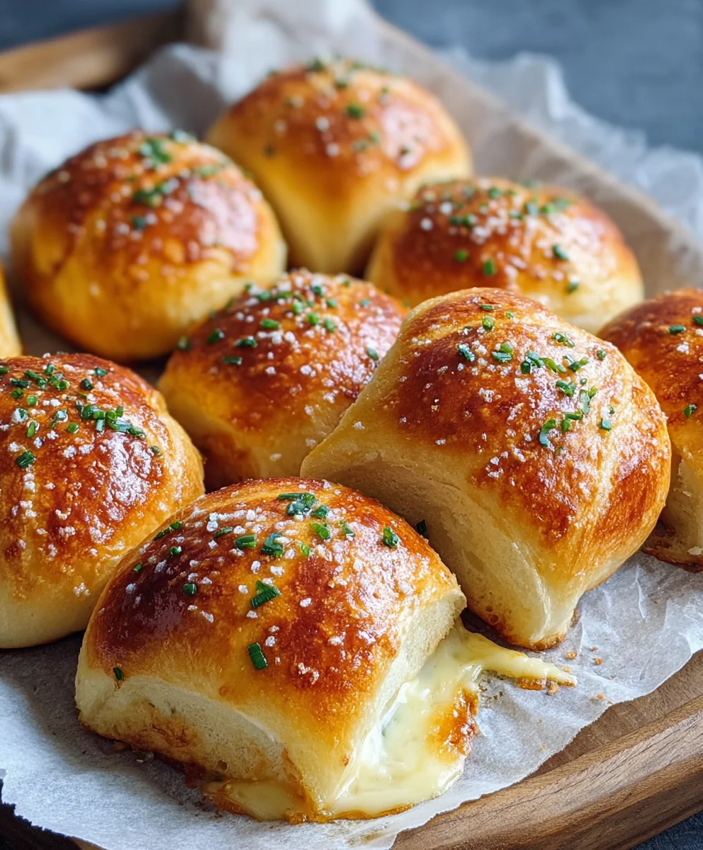 Korean Cream Cheese Garlic Buns