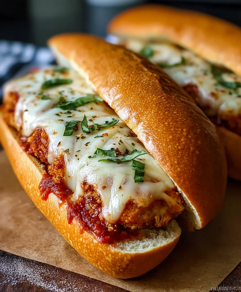 Ultimate Chicken Parmesan Sub Recipe - Irresistibly Delicious!