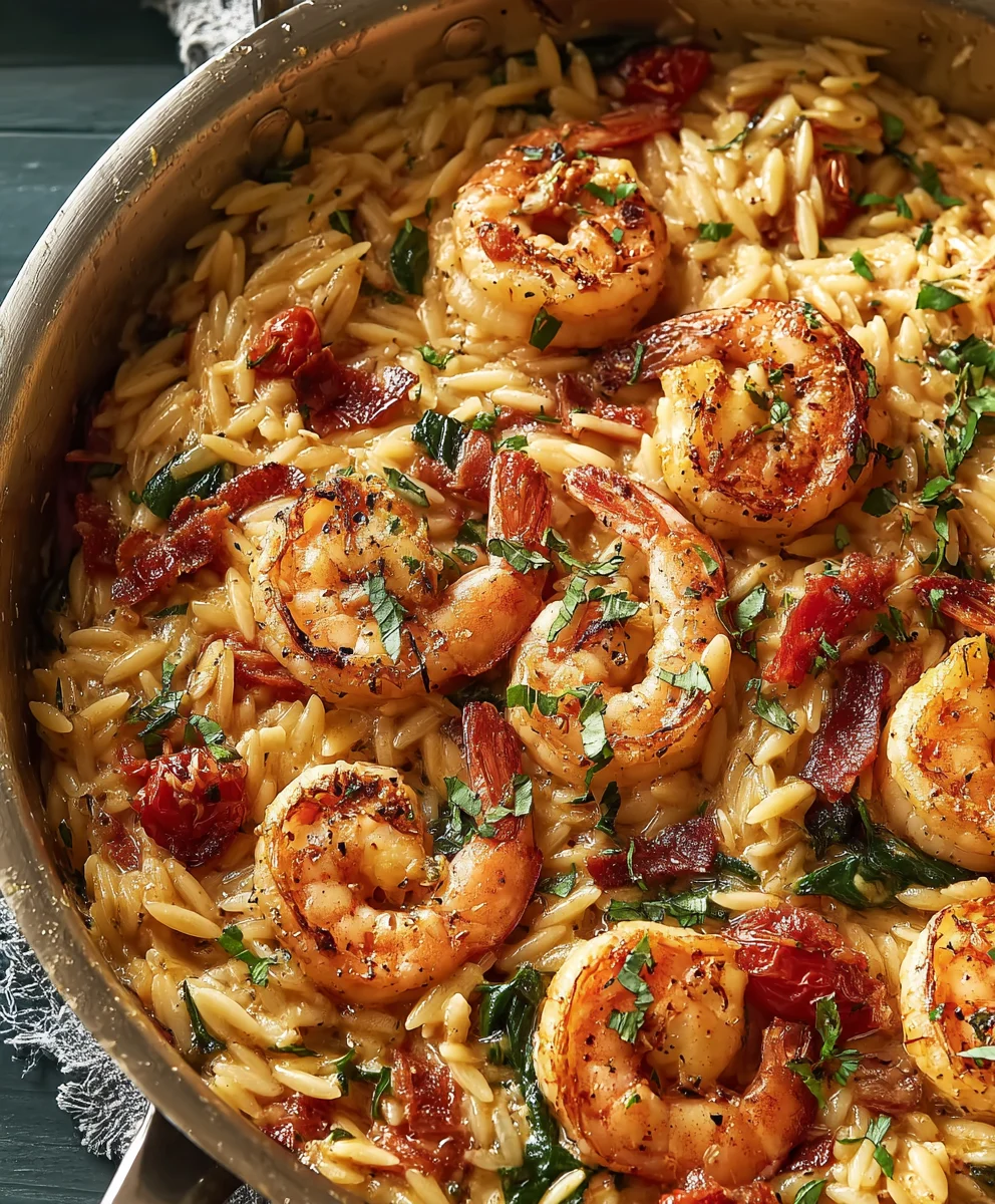 One Pot Marry Me Shrimp And Orzo Pasta
