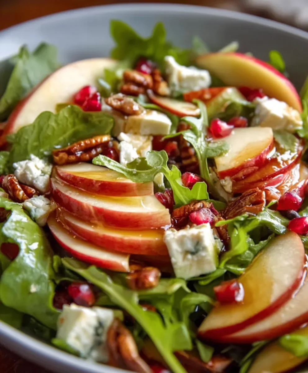 Autumn Harvest Honeycrisp Apple Feta Salad: Must-Try!