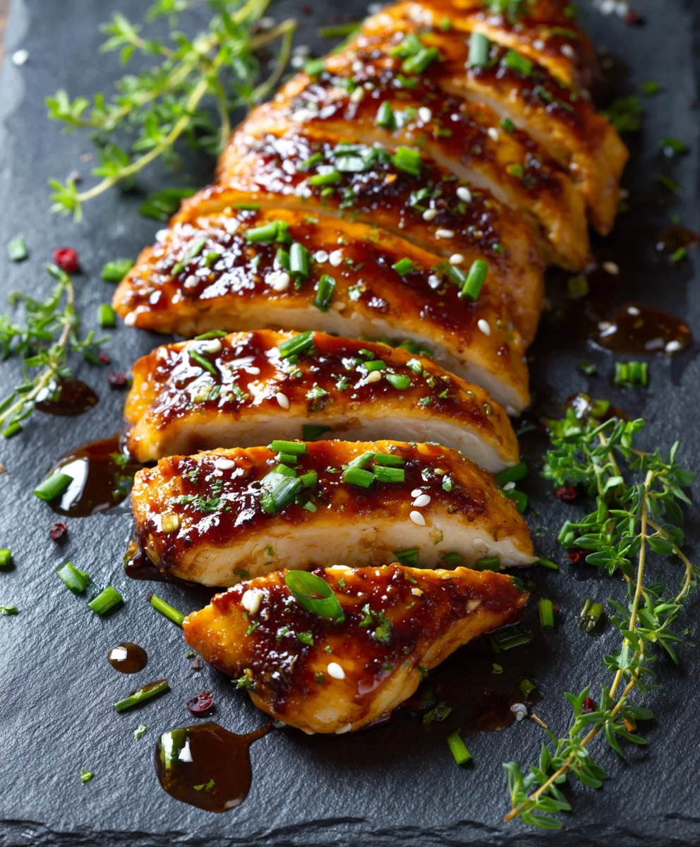 Easy Honey Garlic Chicken Breasts