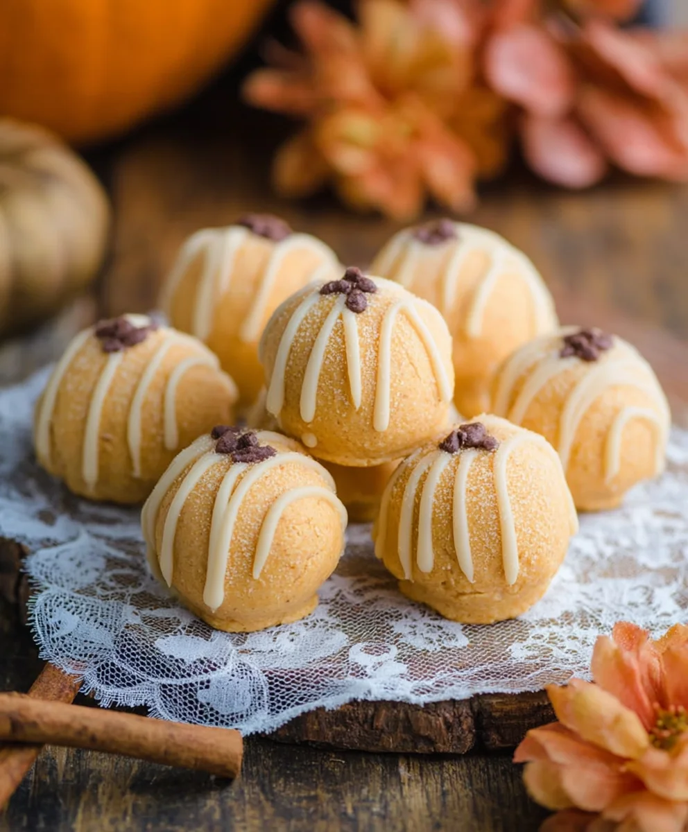 Delicious Pumpkin Cheesecake Truffles: Easy Fall Dessert