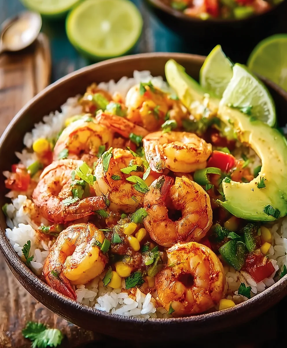 Fiesta Shrimp Rice Bowl