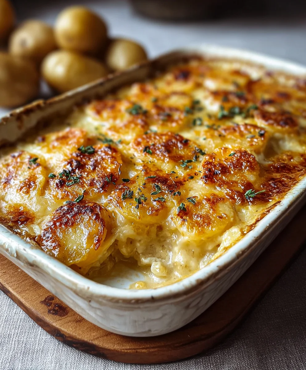 Cheesy Easy Potatoes Au Gratin: Perfect Comfort Side!
