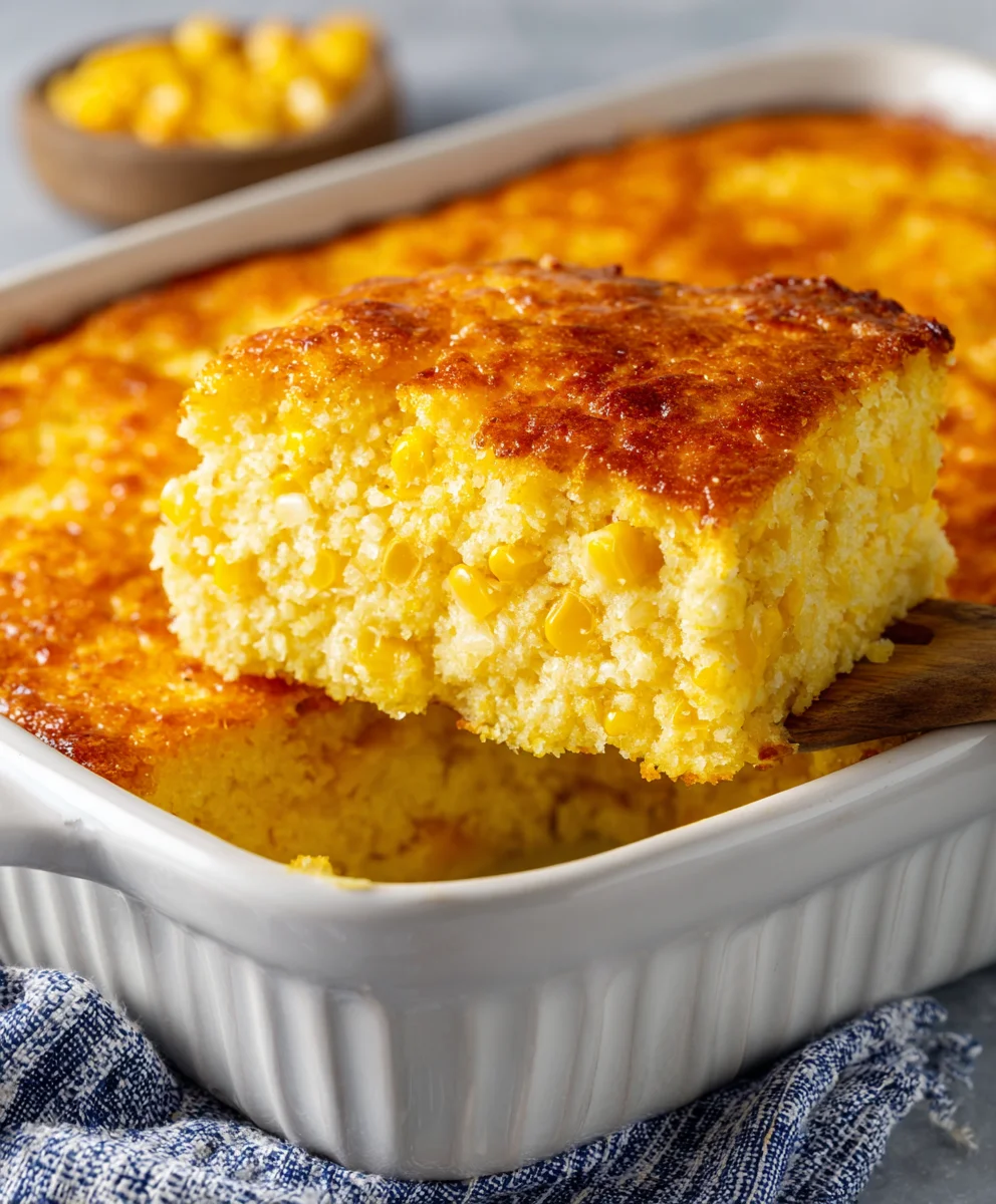 Cream Cheese Corn Casserole