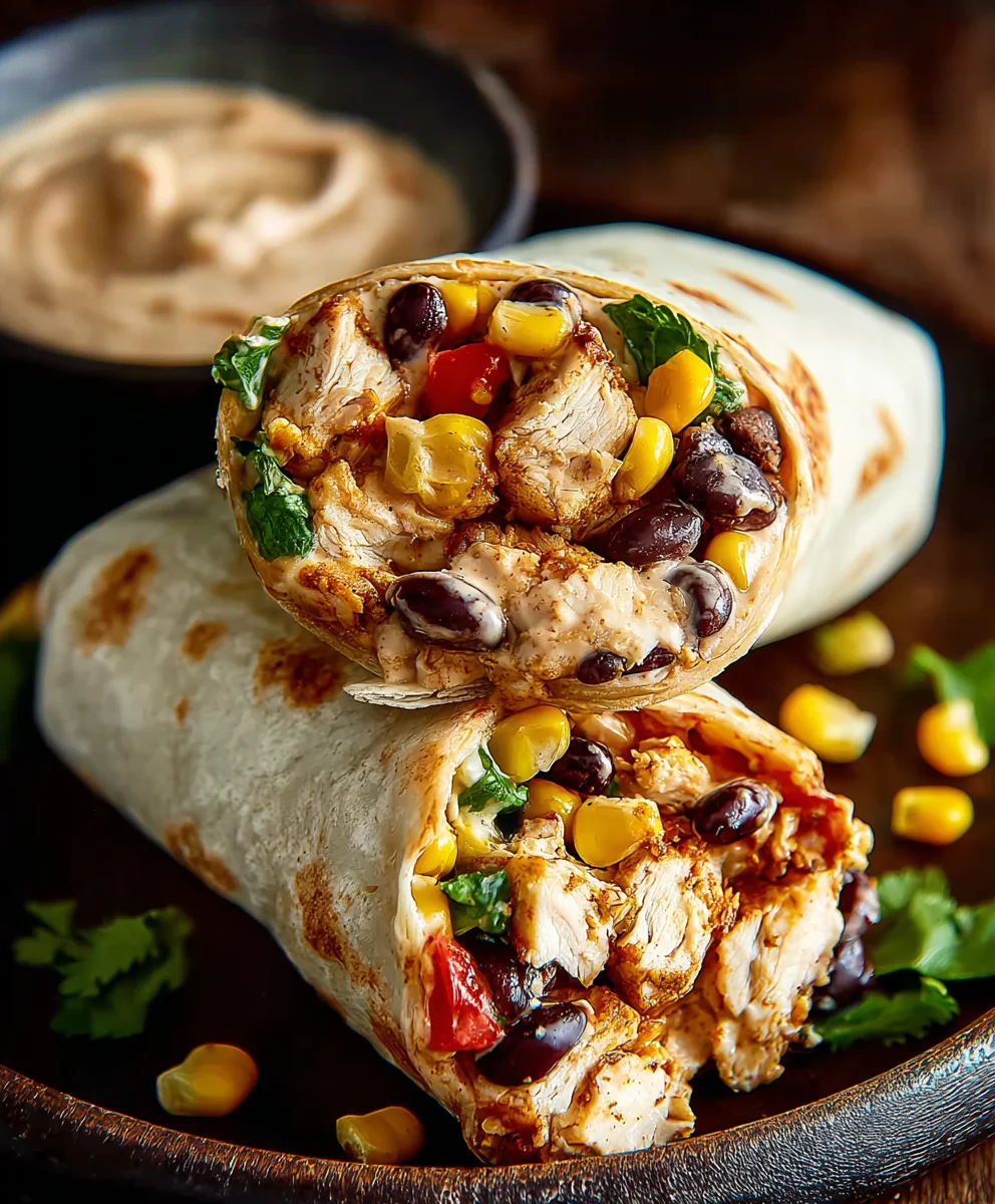 Flavorful Southwest Chicken Wrap: Quick & Easy Recipe!
