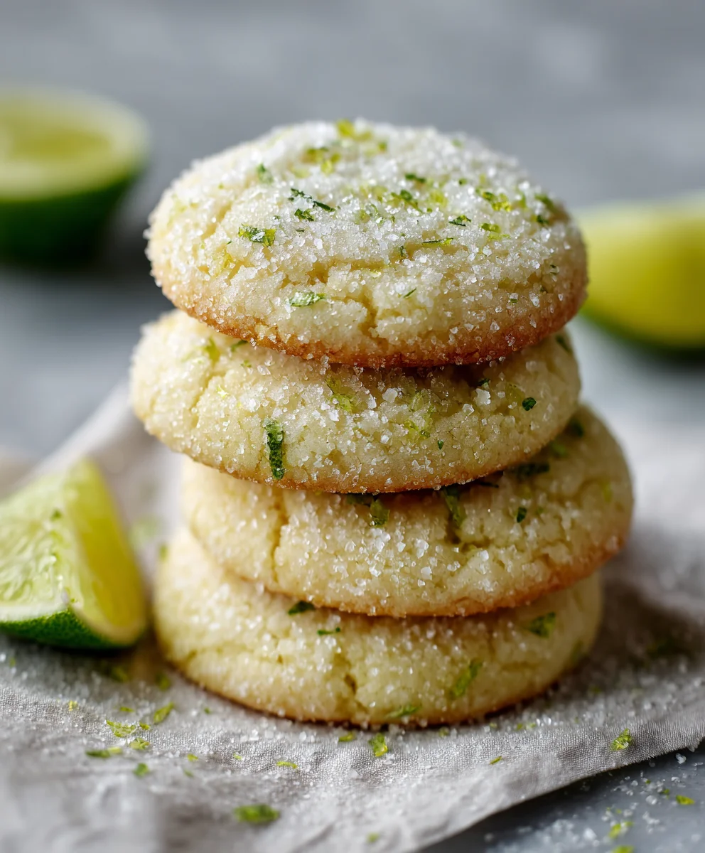 Lime Sugar Cookies Delight